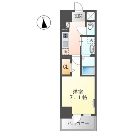 グランエッセの物件間取画像